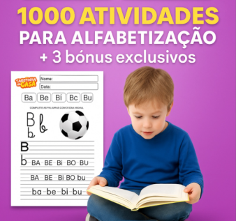 REFORÇO ESCOLAR - ALFABETIZAÇÃO