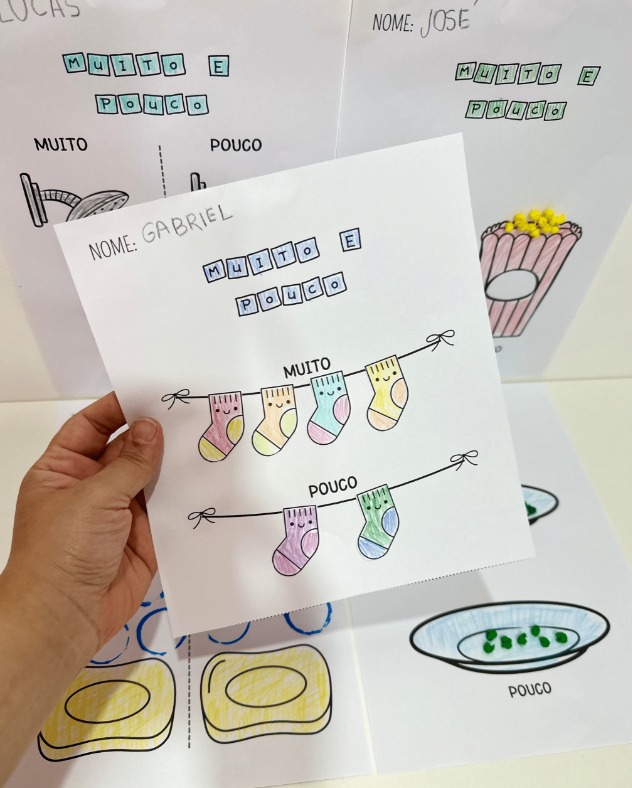 409 - Atividades Conceito Muito e Pouco