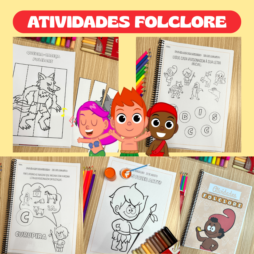 457 - ATIVIDADES FOLCLORE