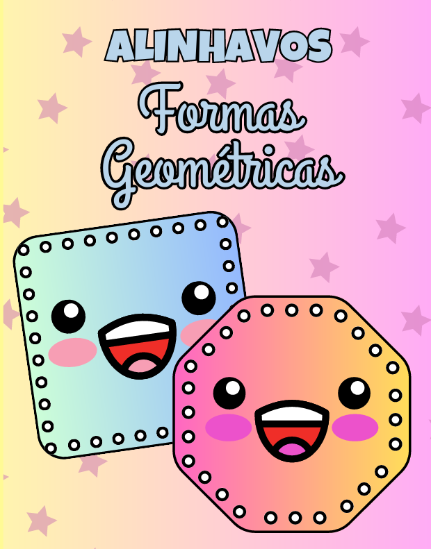 480 - ALINHAVO FORMAS GEOMETRICAS