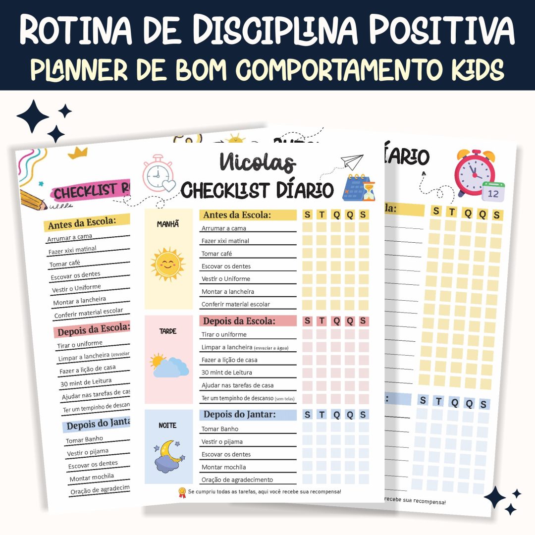477 - Rotina de Disciplina Positiva