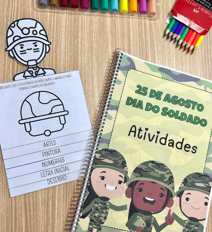 102 - FLIPBOOK + ATIVIDADES DIA DO SOLDADO