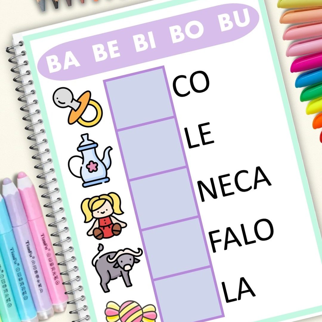 555 - 📘 Sílabas Iniciais – Educação Especial