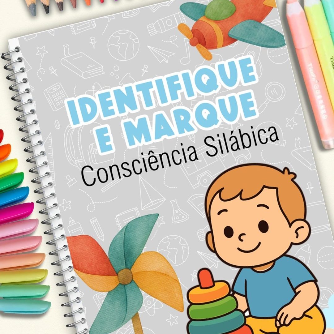 558 - Identifique e Marque – Consciência Silábica