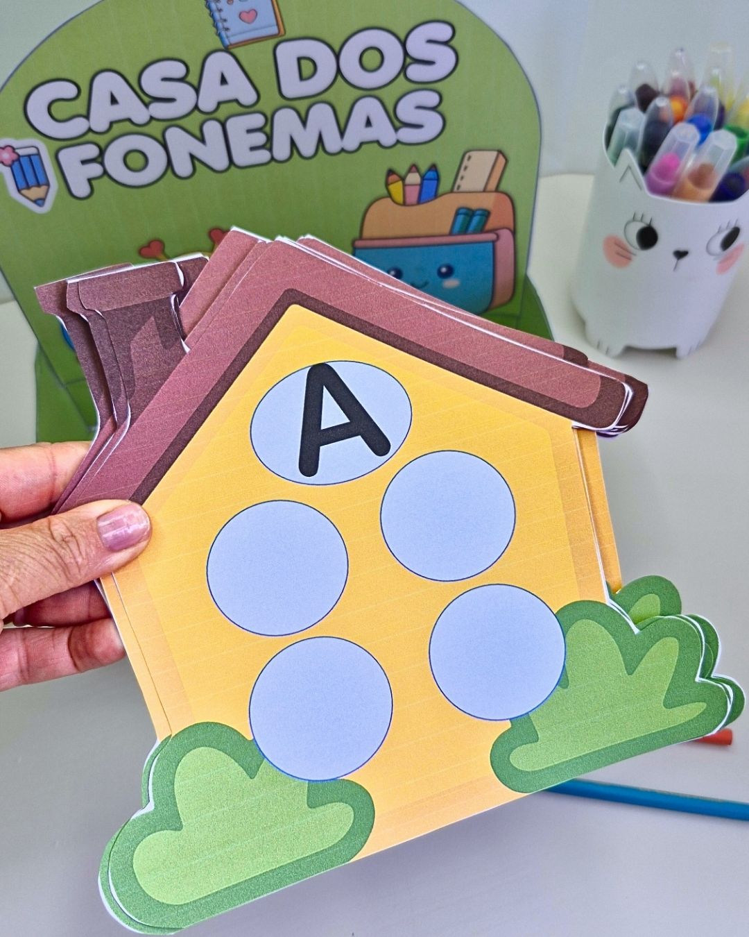 563 – CASA DOS FÔNEMAS – Tarefinha de Casa – Recursos Pedagógicos