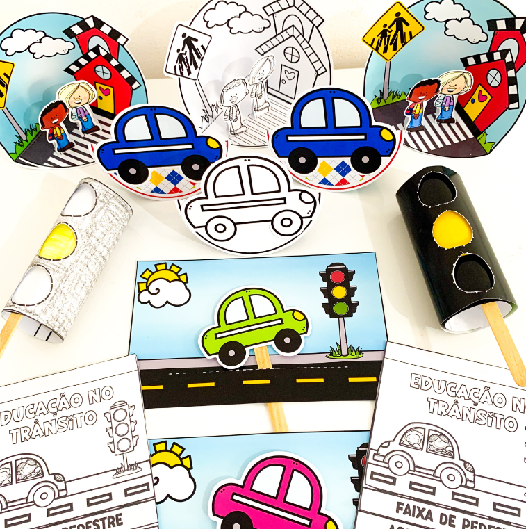 537 - 🚦 Kit Educação no Trânsito Infantil 🚗