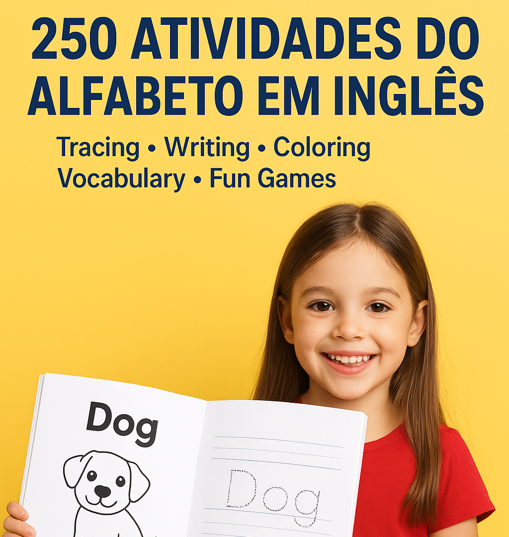 545 - 📘 250 Atividades do Alfabeto em Inglês