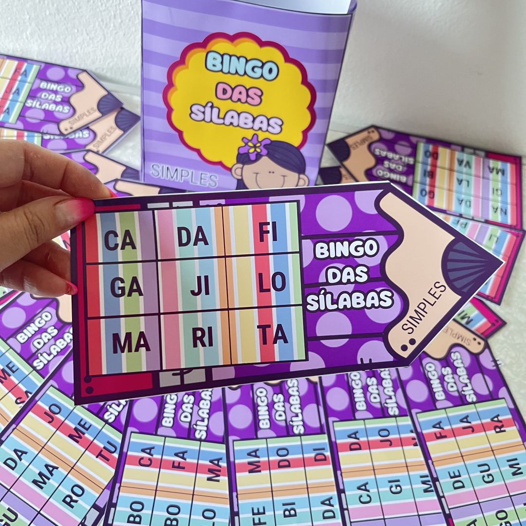 606 - 📚 BINGO DAS SÍLABAS 📚