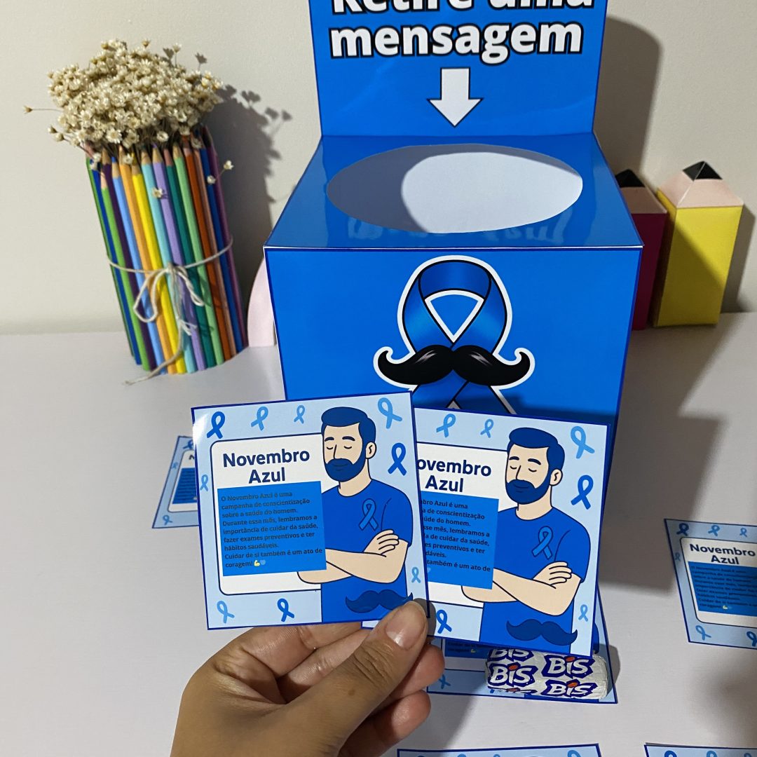 625 - 💙 CAIXA NOVEMBRO AZUL
