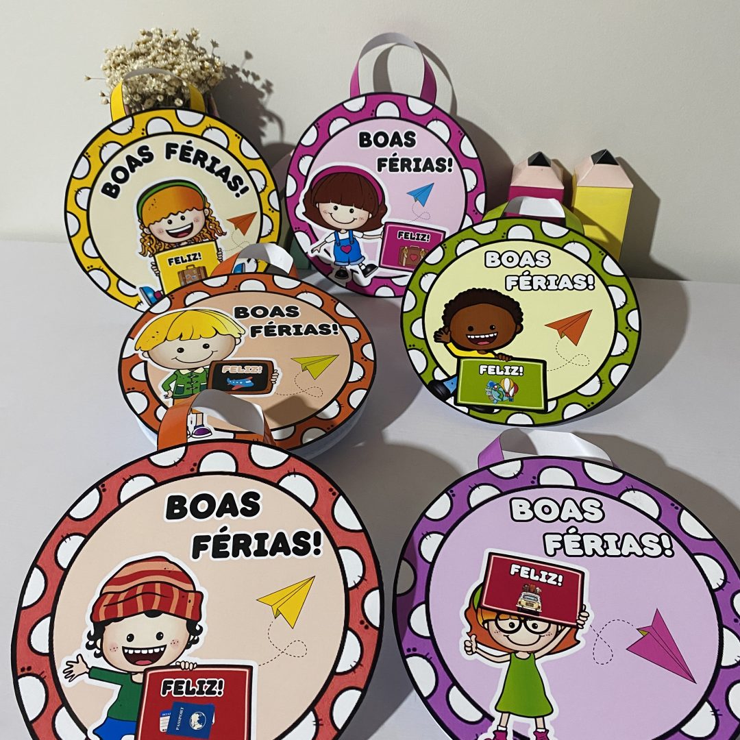 652 - Bolsinhas Temáticas “Boas Férias!”