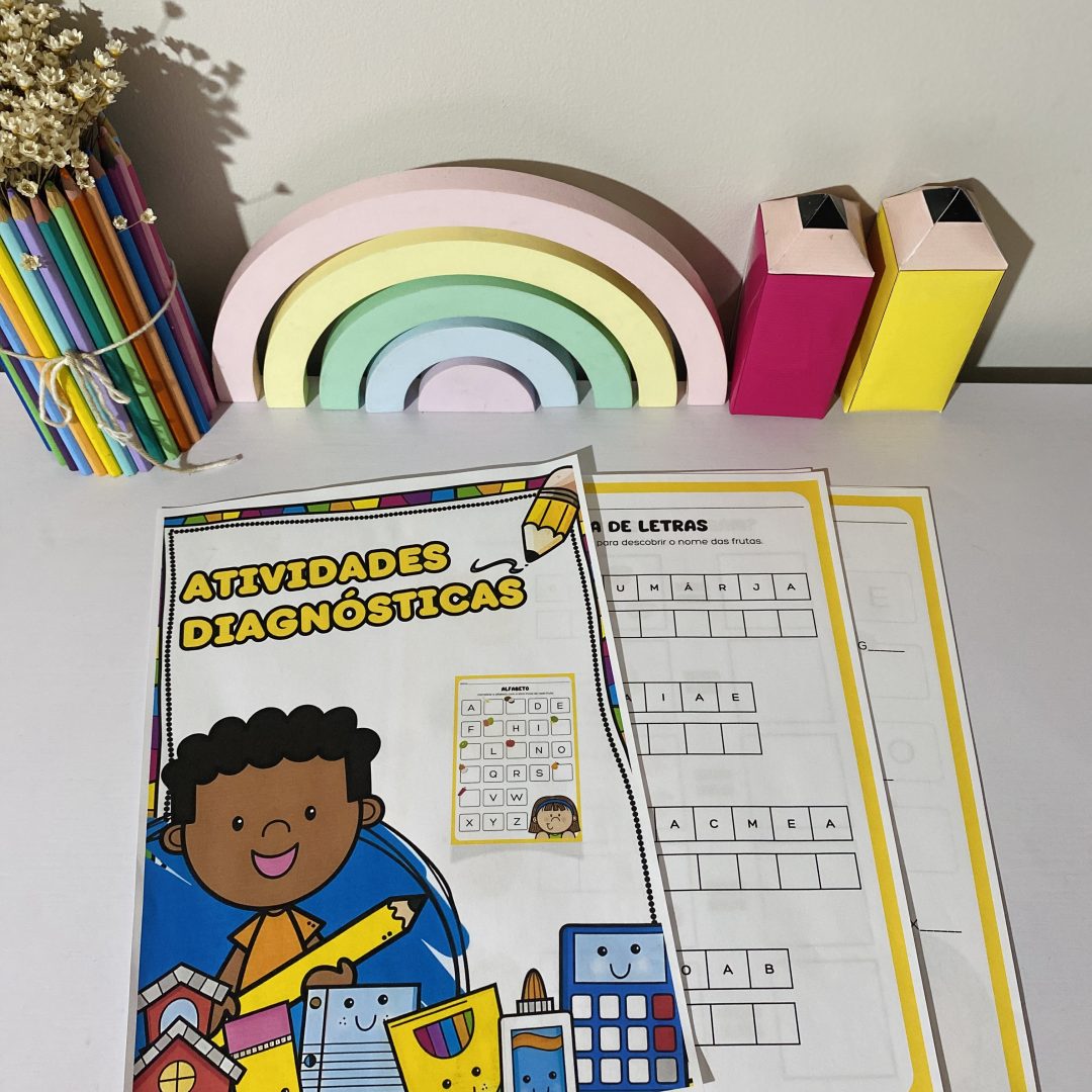662 - ✨ ATIVIDADES DIAGNÓSTICAS – EDUCAÇÃO INFANTIL / 1o ANO ✨