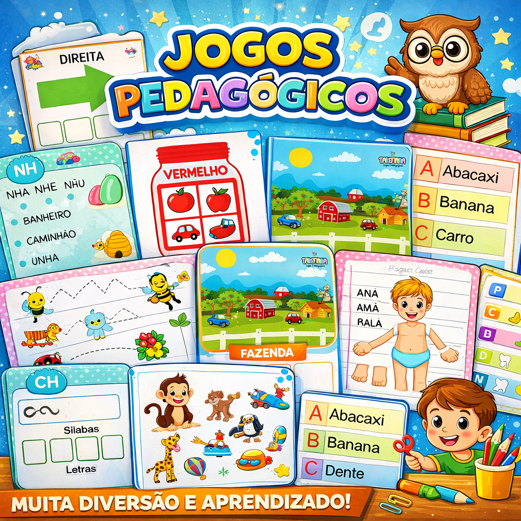 ⭐ JOGOS PEDAGÓGICOS