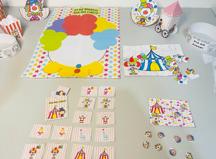 717 - 🎪 KIT COMPLETO DIA DO CIRCO - Imagem 7
