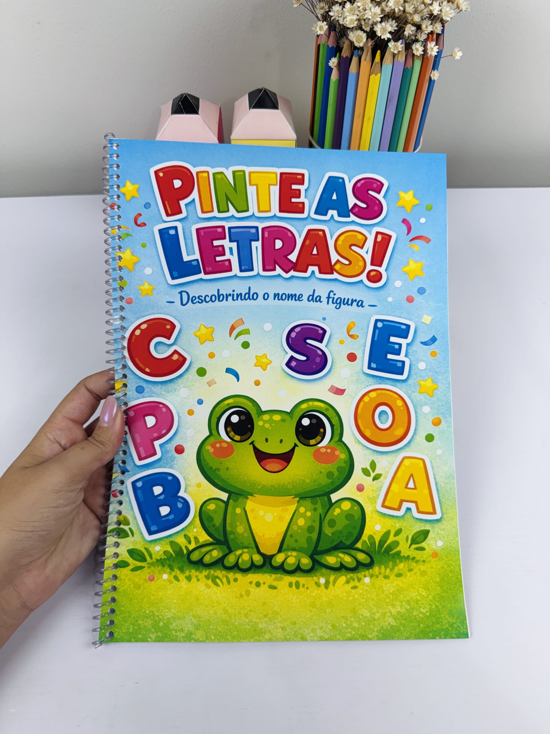 722 - ✨Apostila Pinte as Letras