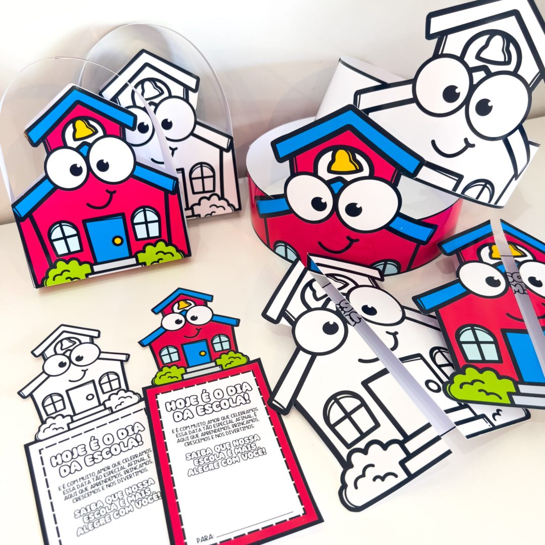298 - Lembrancinha Dia da Escola