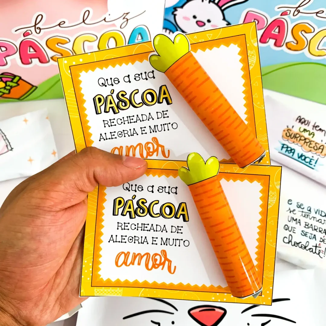765 - Lembrancinhas Páscoa Coelho