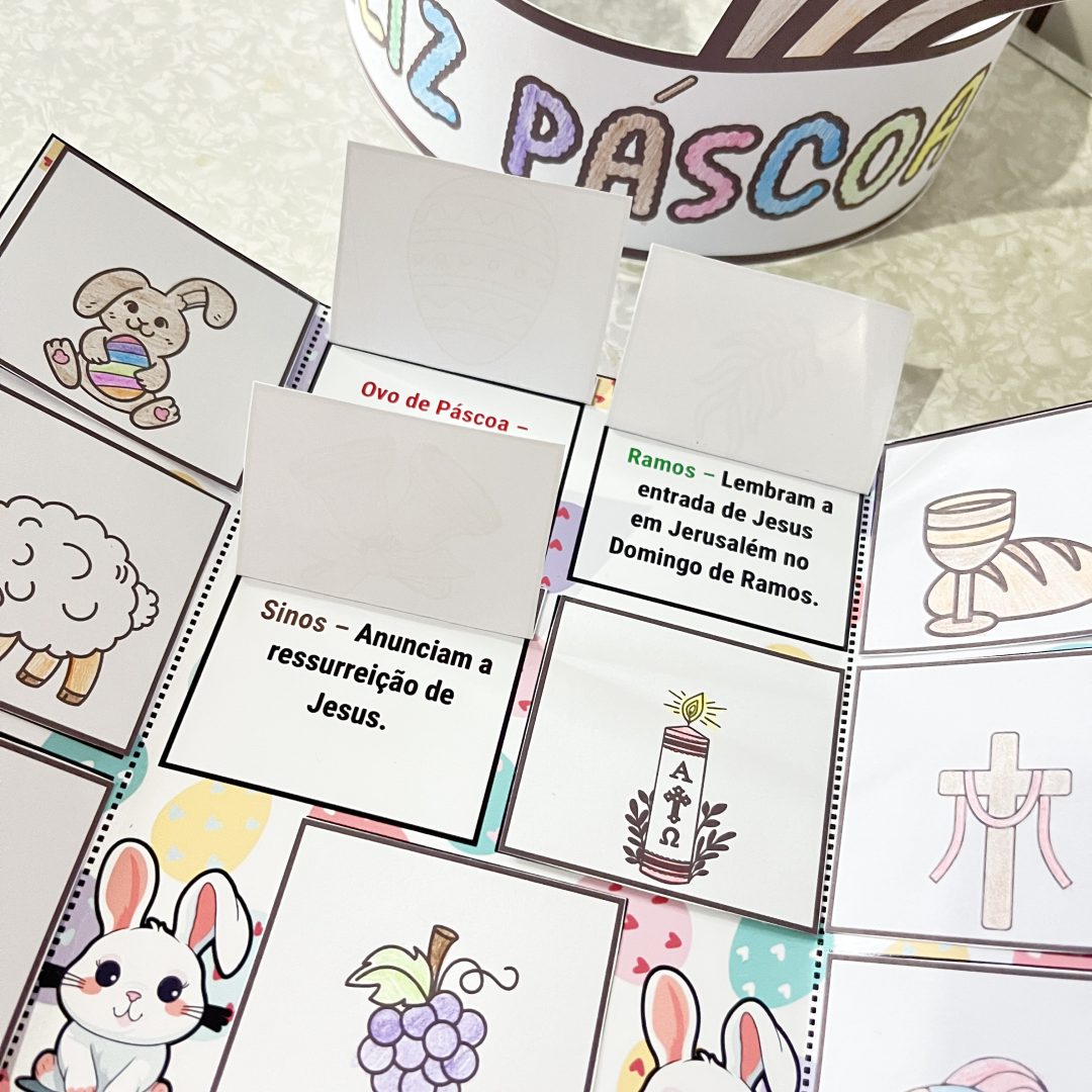 733 - Flipbook Símbolos da Páscoa
