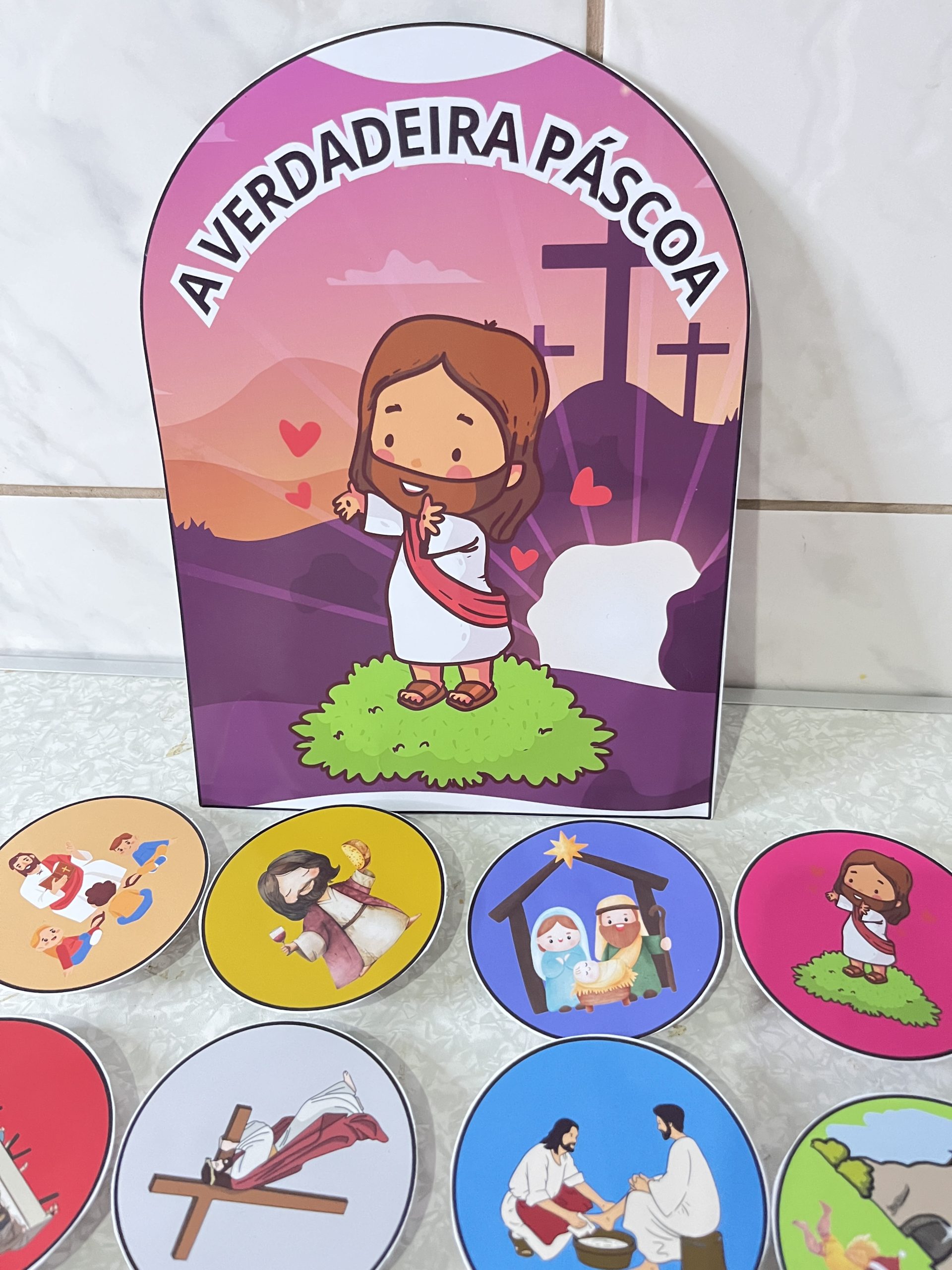 732 - Luva a Verdadeira História da Páscoa - Imagem 4