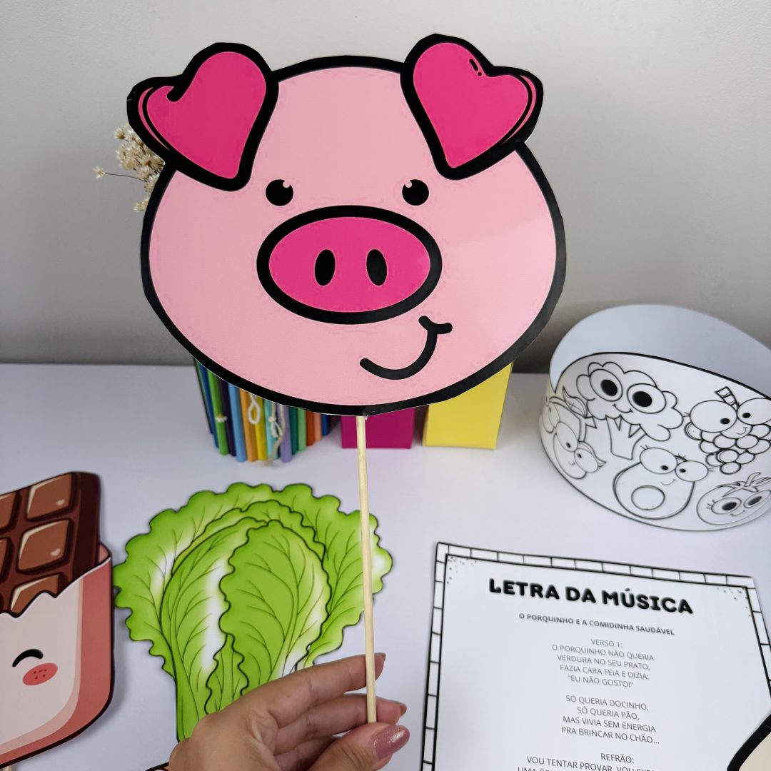 767 - 🐷Porquinho – Alimentação Saudável