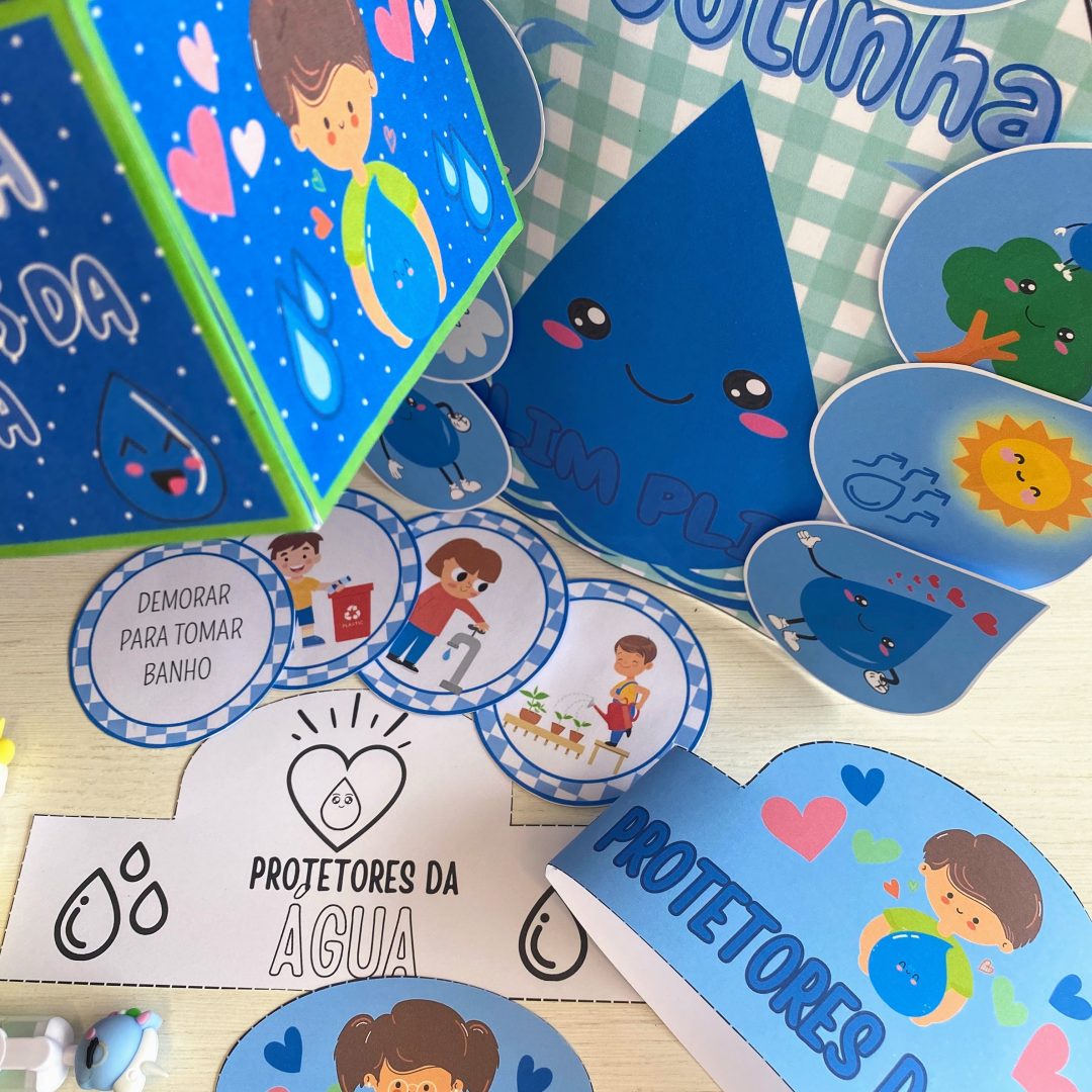734 - Kit Semana da Água ✨🌎💦