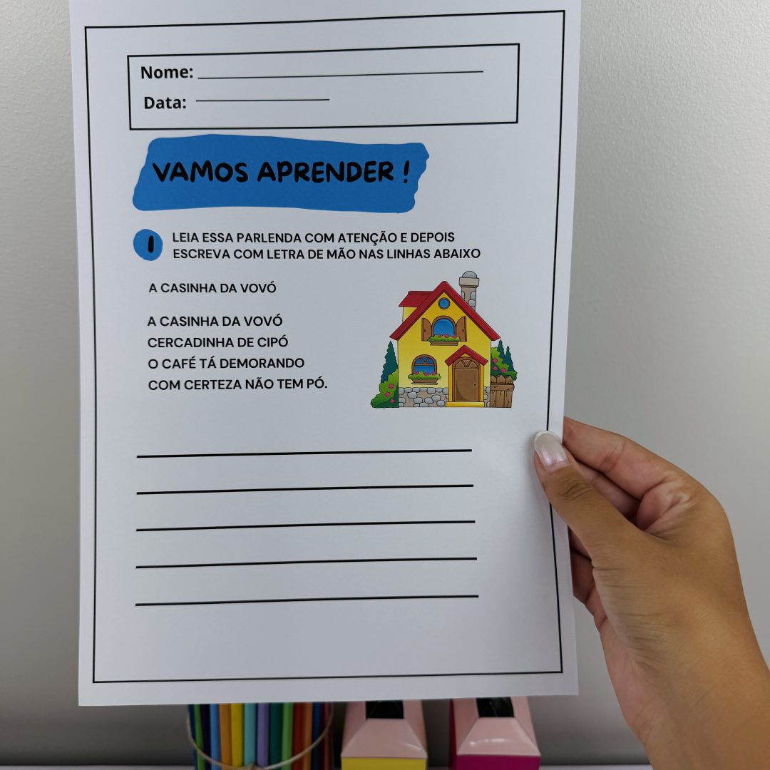 797 - 📚✨ Parlendas divertidas para aprender brincando!
