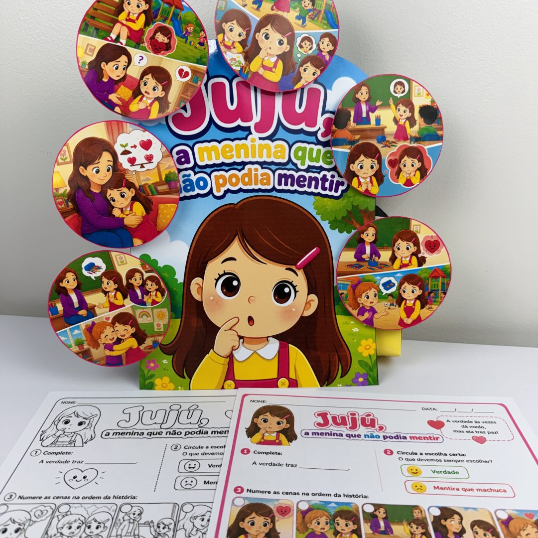 824 - 📘 Juju, a menina que não podia mentir