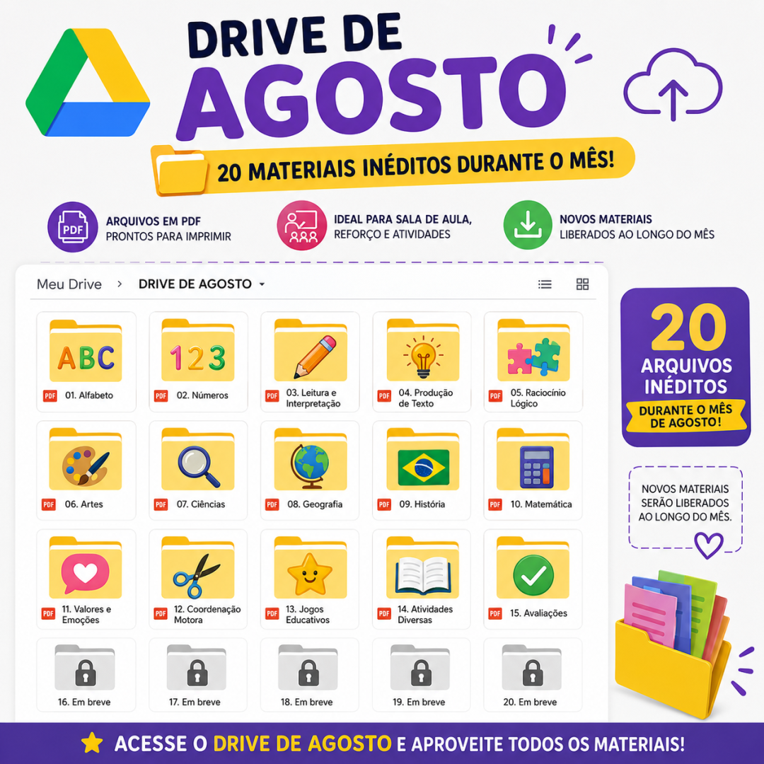 ✨ DRIVE AGOSTO ✨