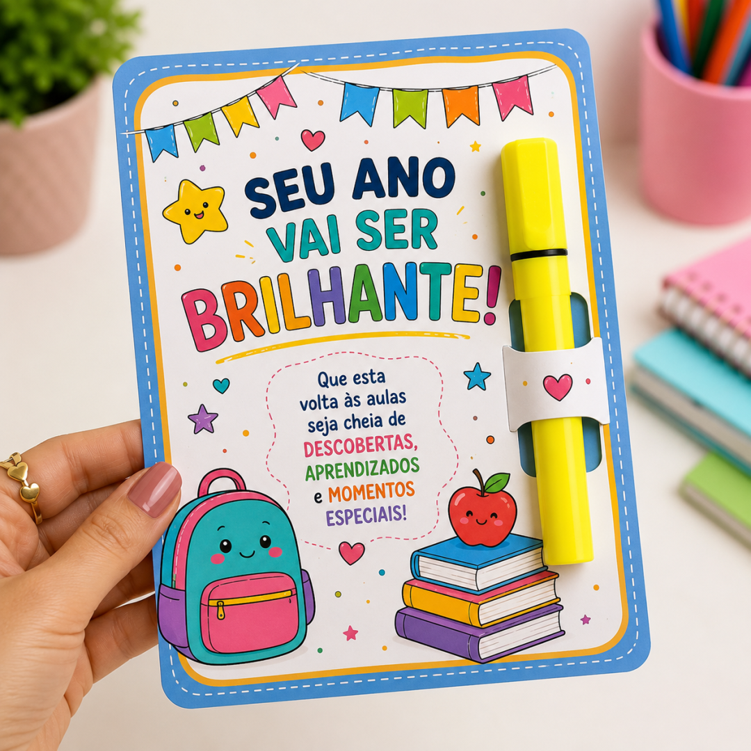 860 - CARTÕES VOLTA AS AULAS