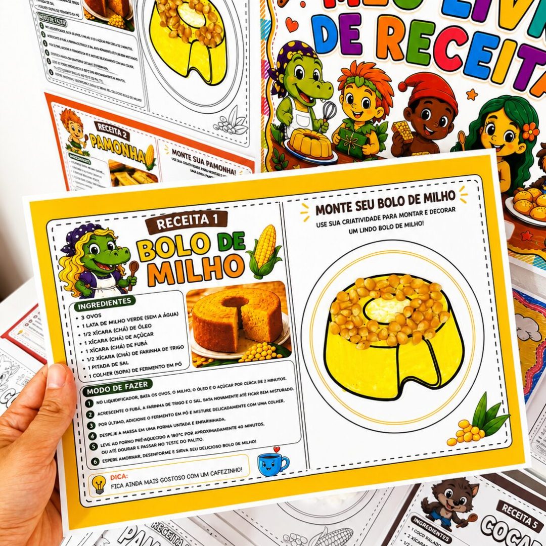 872 - Meu Livro de Receitas (Folclore)